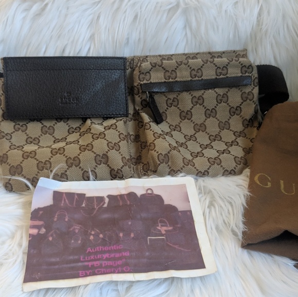 Authentic Gucci belt bag - Picture 1 of 8